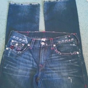 MEN'S TRUE RELIGION DISTRESS JEANS